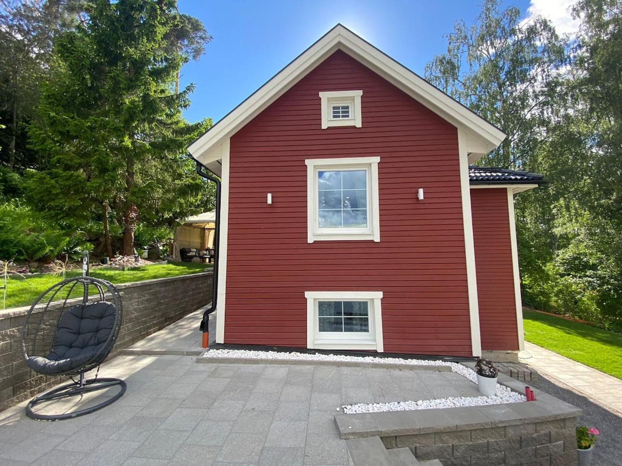 Charming Apartment In A Red House In Stockholm Luaran gambar