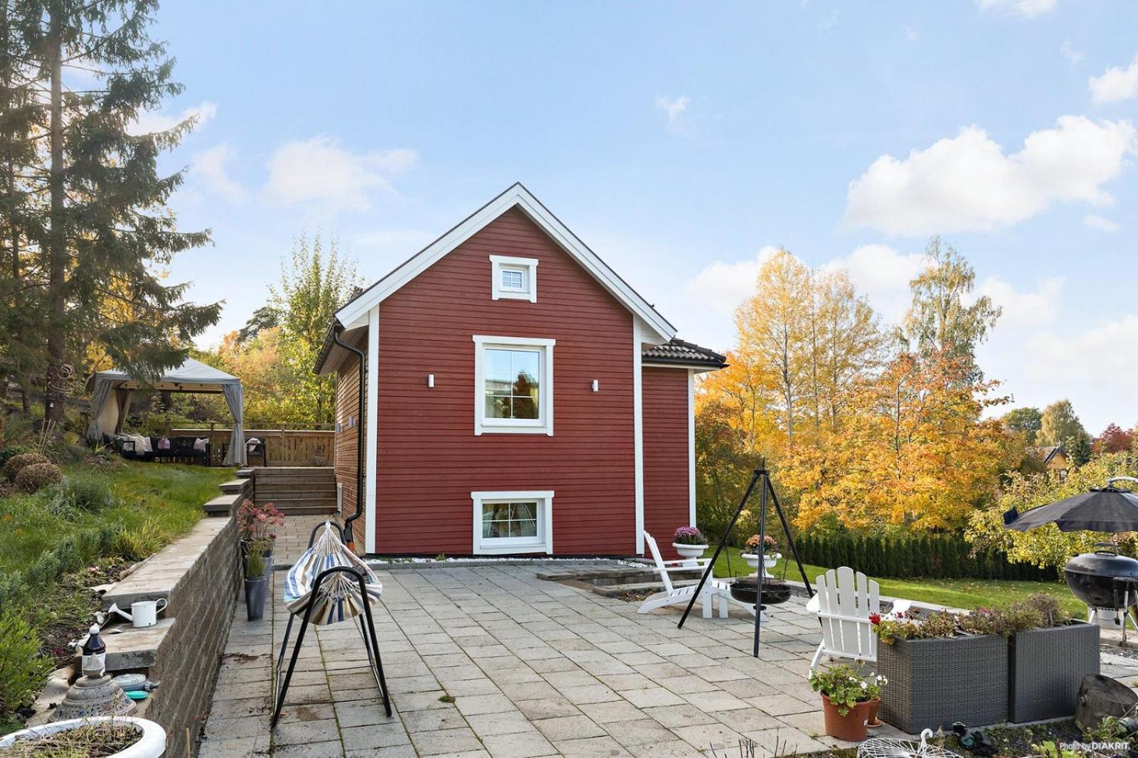 Charming Apartment In A Red House In Stockholm Luaran gambar